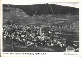 72092052 Oberwiesenthal Erzgebirge Mit Fichtelberg Kurort Original Fliegeraufnah - Oberwiesenthal