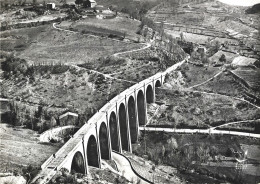 30 En Avion Au Dessus D'Alzon Gard Le Viaduc Cliché Peu Courant - Otros & Sin Clasificación