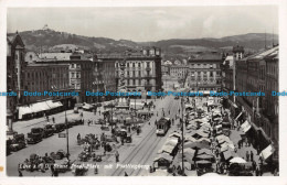 R142287 Linz A. D. D. Franz Josef Platz Mit Postlingberg. J. P. L. 2141. Bill Ho - Monde