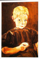 ►  Liebermann  Enfant à La Pomme - Malerei & Gemälde