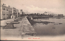 Cádiz.Muralla Real.Editor P.Z. Reverso Partido - Cádiz