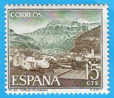 España. Spain. 1966. Edifil # 1727. Torla. Huesca - Oblitérés