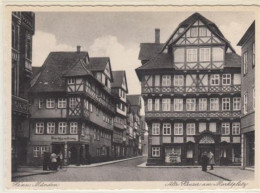 39086221 - Hann Muenden.  Alte Haeuser Am Marktplatz Ungelaufen  Gute Erhaltung. - Hannoversch Münden