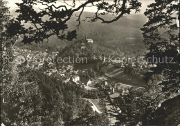 72091998 Schwarzburg Thueringer Wald Panorama Blick Vom Trippstein Schwarzburg - Autres & Non Classés