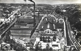 42 En  Avion Au Dessus De Rive De Gier Loire  Les Usines Cliché Peu Courant - Rive De Gier