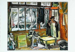 ►  Loutreuil Femme Dans L'atelier - Paintings