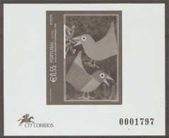 Portugal Açores Épreuve Souvenir Europa CEPT 2003 Affiche Oiseau ** Azores Souvenir Proof Europa CEPT Poster Art Bird ** - 2003