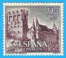 España. Spain. 1966. Edifil # 1739. Alcazar De Segovia - Oblitérés