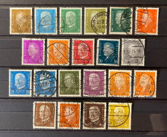 Deutsches Reich - 1928/30 - Michel Nr. 410/422, 435/437 - Gestempelt - Used Stamps