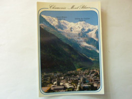 CHAMONIX -- MONT BLANC - Vue Générale Et Le Mont Blanc - Chamonix-Mont-Blanc