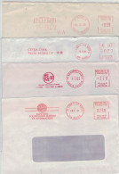 4 LETTRES / EMA  HAUTE SAVOIE DIFFERENTES ( Lot  458 ) - EMA (Printer Machine)