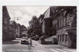 39057521 - Velbert Langenberg Mit Hauptstrasse Und Buergerhaus Gelaufen Von 1966. Gute Erhaltung. - Velbert