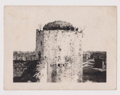 Turkey Constantinople-Istanbul 1920s People Pose On Old Tower, Ruins, City View, Vintage Orig Photo 11.9x8.9cm. (58667) - Orte