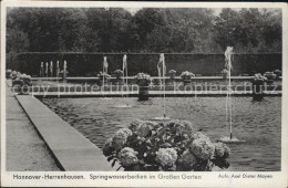 72091503 Herrenhausen Hannover Springwasserbecken Grosse Garten Nordstadt - Hannover