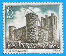 España. Spain. 1969. Edifil # 1931. Castillos. Torrelobaton. Valladolid - Usados