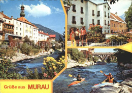 72090901 Murau Steiermark Hallenbad Tennis Paddeln Murau Steiermark - Other & Unclassified