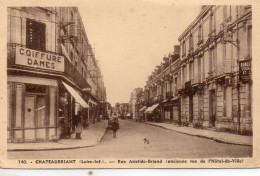 Châteaubriant Animée Rue Artistide Briand Coiffure Dames - Châteaubriant