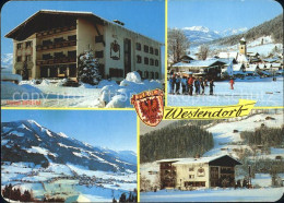 72090874 Westendorf Tirol Hotel Briem Ortsansicht Panorama Westendorf - Autres & Non Classés