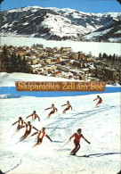 72090843 Zell See Panorama Skilaeufer Zell Am See - Andere & Zonder Classificatie
