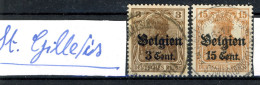St. Gilles St. Gillis Bruxelles (Besetzung Belgien / Occupation Belgique / Bezetting België) Sint-Gillis Brussel - Besetzungen 1914-18