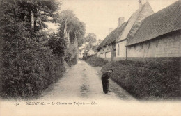76 , Cpa  MESNILVAL , 152 , Le Chemin Du TREPORT (10832.S4) - Mesnil-Val