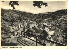 72090763 Monschau Teilansicht Aussichtsplattform Perle Der Eifel Monschau - Monschau