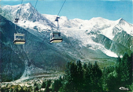 *CPM - 74 - CHAMONIX-MONT-BLANC - Télécabines Chamonix-Planpaz - - Chamonix-Mont-Blanc