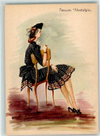 13962621 - Tessuto Nostalgia   X Mostra Raion E Fiocco Illustrata Rinascente E Italviscosa Milano - Fg.vg.1940 - Fashion