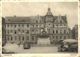 72090727 Duesseldorf Rathaus Denkmal Reiterstandbild Duesseldorf - Duesseldorf