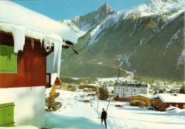 *CPM - 74 - CHAMONIX-MONT-BLANC - Piste Du Savoy - Panorama Sur Le Dru - Chamonix-Mont-Blanc