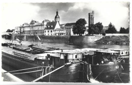 CHALON SUR SAONE - Les Quais De La Saône - Tour Du Doyenné - PENICHE - Chalon Sur Saone