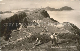 72090676 Ruhpolding Rauschberghaus Mit Gipfel Nebelmeer Ruhpolding - Ruhpolding