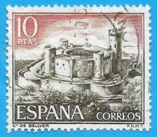 España. Spain. 1970. Edifil # 1981. Castillo. Bellver. Palma De Mallorca - Oblitérés