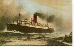 SHIPPING - RMS LANCASTRIA - CUNARD LINE - Paquebote