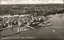 72090633 Lindau Bodensee Hafen Mit Aeschach Und Reutin Fliegeraufnahme Lindau - Lindau A. Bodensee