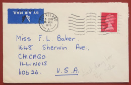 Letter From Cleveland To Chicago (USA) By Air Mail - 1975 - 3c. 1961-... Briefe U. Dokumente