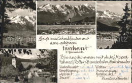 72090573 Farchant Gesamtansicht Mit Alpenpanorama Ortspartie Kirche Farchant - Other & Unclassified