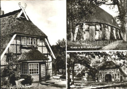 72090534 Bispingen Borstel Kirche Lonsklause Bauernhof Bispingen - Andere & Zonder Classificatie