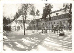 72090513 Gross Ullersdorf Tschechien Erholungsheim Im Schnee Gross Ullersdorf - Tchéquie