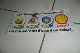 2 AUTOCOLLANTS PUB LES NOUVEAUX CONDUCTEURS - Stickers