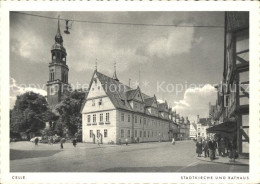72090423 Celle Niedersachsen Stadtkirche Und Rathaus Altencelle - Celle