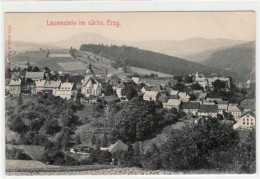 39029521 - Lauenstein Mit Gesamtansicht Und Kirche Ungelaufen  Gute Erhaltung. - Andere & Zonder Classificatie