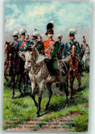 13962721 - Als Inhaber Des 4. Chevauxleger Regiment Mit Seinem Generalstab Zieher, Ottmar - Royal Families