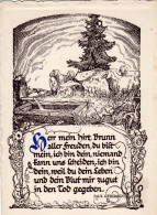 Paul Gerhardt - 1928 - Karte Aus " Perlen Des Ev. Choralgutes "... - Other & Unclassified