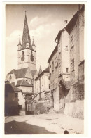 RO 92 - 16778 SIBIU, Evangelical Church, Romania - Old Postcard, Real PHOTO - Unused - Romania