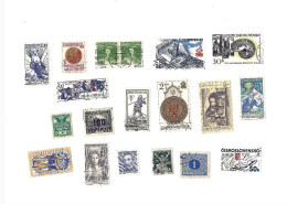 Collection De 100 Timbres  Oblitérés. - Collections, Lots & Series