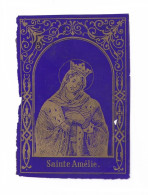 Sainte Amélie, Papier Vitrail - Images Religieuses