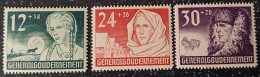 1940. First Anniversary Of German Occupation. Mint Light Hinged. - Gouvernement Général