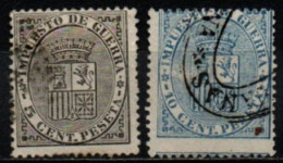 ESPAGNE 1873 O - War Tax