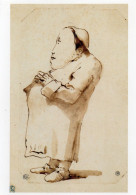 Gianbattista Tiepolo - Religieux De Profil - Musée Paris - Peintures & Tableaux